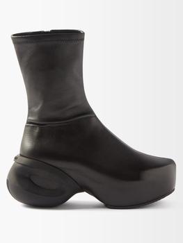 推荐G-Clog leather ankle boots商品