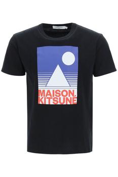 推荐Maison Kitsune Anthony Burrill Blue Edition T Shirt商品