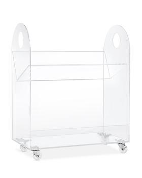 商品Babyletto | Presto Acrylic Bookcase and Cart,商家Bloomingdale's,价格¥2705图片