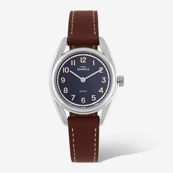 推荐Shinola The Derby Stainless Steel Women's Quartz Watch S0120250584商品
