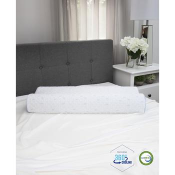 商品SensorGel | Cold Touch Contour Gel-Infused Memory Foam Pillow - Oversized,商家Macy's,价格¥615图片