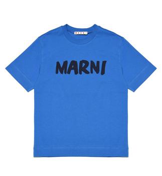 Marni | Marni Kids Logo Printed Crewneck T-Shirt商品图片,6.2折