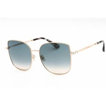 推荐Jimmy Choo Women's Sunglasses - Gold Copper Metal Cat Eye Frame | FANNY/G/SK 0DDB I4商品