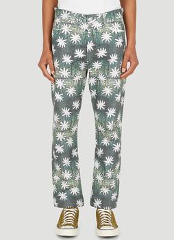 推荐Flower Jeans in Green商品