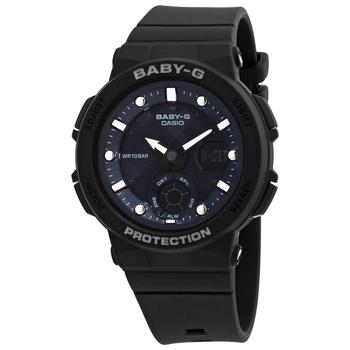 Casio | Baby-G Traveler Alarm World Time Quartz Analog-Digital Black Dial Ladies Watch BGA-250-1ADR商品图片,5.9折