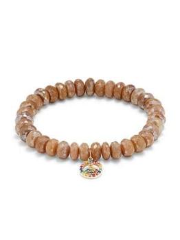 商品Sydney Evan | 14K Rose Gold & Multi-Stone Beaded Bracelet,商家Saks OFF 5TH,价格¥6026图片