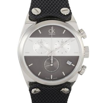 ck手表男是什么牌子, Calvin Klein | Calvin Klein Eager Chronograph Stainless Steel Watch K4B381B3商品图片 2.2折