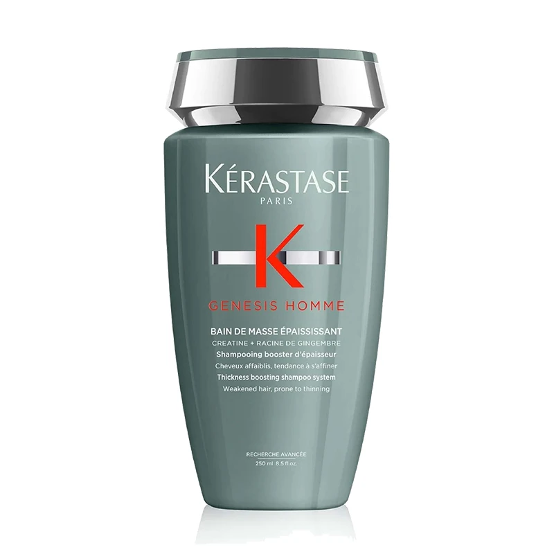 Kérastase | Kerastase卡诗Genesis系列男士防脱洗发水250ml 防毛糙 8.3折×额外9.6折, 包邮包税, 额外九六折