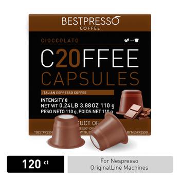 商品Chocolate Nespresso Compatible Coffee Pod  groceries 10CIOCLAT,商家Jomashop,价格¥365图片
