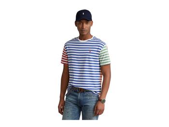 推荐Classic Fit Striped Jersey T-Shirt商品