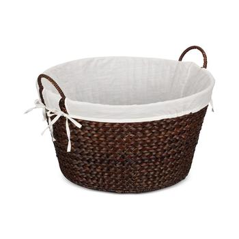 商品Household Essentials | Banana Leaf Lined Laundry Basket, Brown,商家Macy's,价格¥1276图片