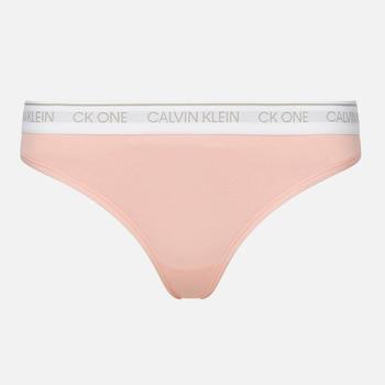 推荐Calvin Klein Women's CK One Thong - Pink商品