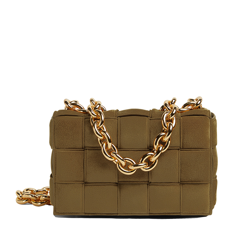 Vicenzo Leather链条包, Bottega Veneta | 【包税】Bottega Veneta/葆蝶家 22春夏新款CHAIN CASSETTE系列 女士橡果色加衬intreccio编织绒面牛皮革斜挎单肩链条包631421V04N07745商品图片 额外9.5折, 包邮包税, 额外九五折