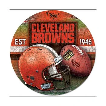 Wincraft | Cleveland Browns Round 500-Piece Puzzle,商家Macy's,价格¥186
