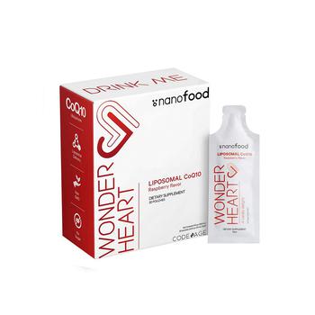 商品Codeage | Nanofood Wonder Heart Liquid CoQ10, Liposomal Ubiquinone Supplement - 30ct,商家Macy's,价格¥283图片