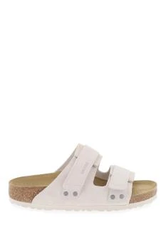 Birkenstock | uji slides in nubuck and suede 0,商家La Vita HK,价格¥789