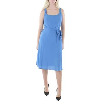 推荐Lauren Ralph Lauren Womens Crepe Calf Midi Dress商品