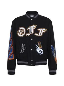 Off-White | Off-White Coats & Jackets in Black,商家Modayn,价格¥12430