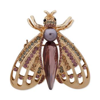 商品Anne Klein | Gold-Tone Boxed Purple Critters Pin,商家Macy's,价格¥199图片