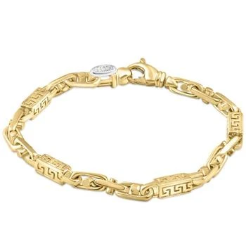 Pompeii3 | Men's Figaro Link 14k Gold (32gram) or Platinum (52gram) 5mm Link Bracelet 8.5",商家Premium Outlets,价格¥23572