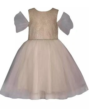 Bonnie Jean | Little Girls Mesh Ballerina Party Dress,商家Macy's,价格¥222