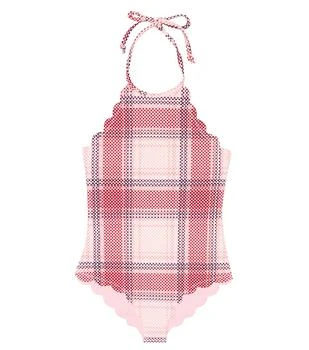 Marysia Bumby | Mott正反两穿格纹连体泳衣,商家MyTheresa CN,价格¥489