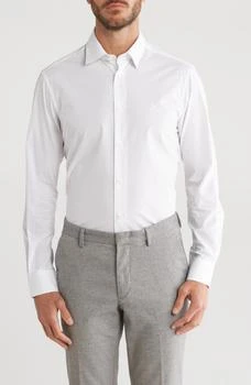 cavalli CLASS | Slim Fit Cotton Dress Shirt,商家Nordstrom Rack,价格¥300