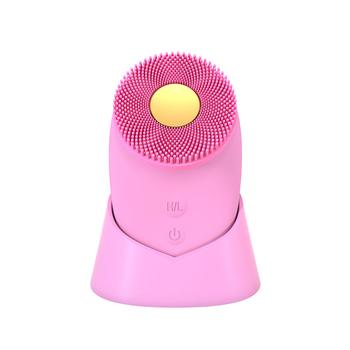商品Liberex | Liberex Silicone Facial Cleansing Brush + Ultrasonic 24K Gold Core,商家Premium Outlets,价格¥351图片