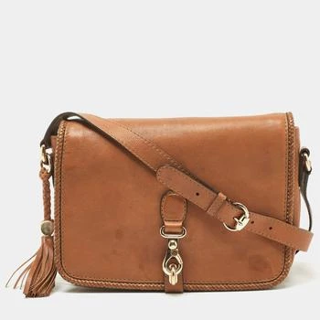 推荐Gucci Brown Leather Medium Marrakech Shoulder Bag商品