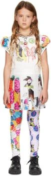 CHOPOVA LOWENA | SSENSE Exclusive Kids White Bird & Floral Dress 2.9折