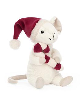 商品Jellycat | Kid's Merry Mouse Candy Cane Plush Toy,商家Saks Fifth Avenue,价格¥200图片