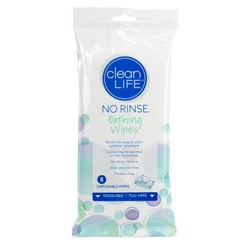 推荐Cleanlife 00100 No Rinse Shampoo 8 oz. 24 per Case商品