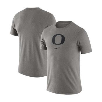 耐克, NIKE | Men's Heathered Gray Oregon Ducks Essential Logo T-shirt商品图片 