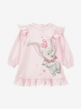 MONNALISA | Monnalisa Baby Girls Dumbo Sweater Dress in Pink,商家Childsplay Clothing,价格¥789