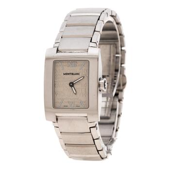 万宝龙手表评价, [二手商品] MontBlanc | Montblanc White Stainless Steel Profile 7047 Women's Wristwatch 23 mm商品图片 2.5折