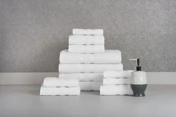 Bibb Home | Bibb Home 12 Piece Egyptian Cotton Towel Set,商家Premium Outlets,价格¥486