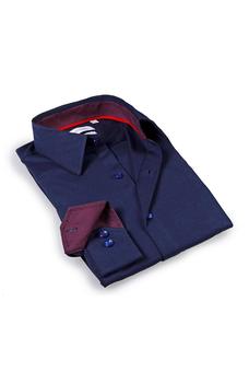 Levinas, Levinas | Solid Trim Tailored Fit Dress Shirt商品图片 2.2折