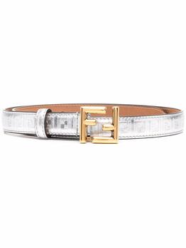 芬迪腰带好用吗, Fendi | FENDI - Ff Leather Belt商品图片 