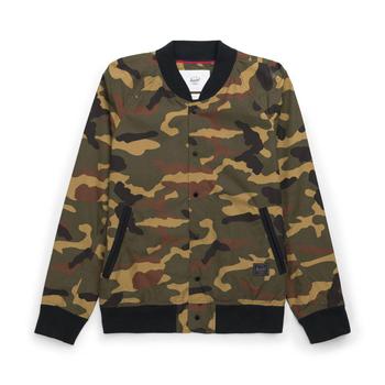 herschel, Herschel Supply | Herschel Supply Varsity Jacket - Woodland Camo商品图片 5折