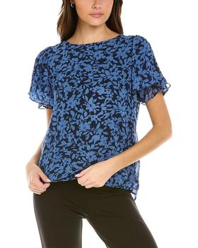 Vince Camuto Specialty Size, Vince Camuto | Vince Camuto Tulip Sleeve Top商品图片 4.3折