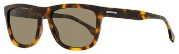 推荐Hugo Boss Men's Polarized Sunglasses B1439S 05LSP Havana 58mm商品