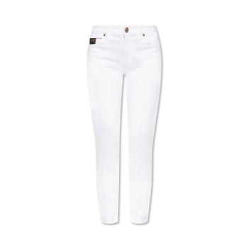 推荐VERSACE 女士白色棉质紧身牛仔裤 72HAB5S4-CEW01-003商品