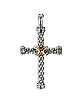 商品David Yurman | Cable Cross with 18K Gold,商家Bloomingdale's,价格¥2449图片