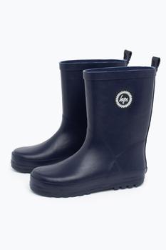 商品HYPE FOOTWEAR | HYPE KIDS UNISEX NAVY CREST WELLIES,商家JustHype,价格¥134图片