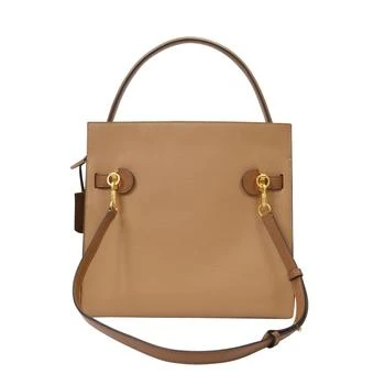 推荐Lee Radziwill Double Handbag in Brown Leather商品