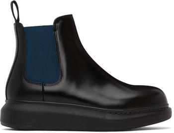 推荐Black & Blue Hybrid Ankle Boots商品