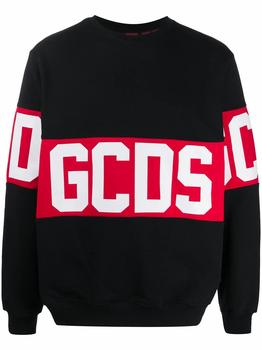 GCDS | Gcds Men's  Black Cotton Sweatshirt商品图片,9.8折