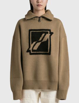 推荐Square Logo Turtleneck Sweater商品