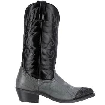 Laredo | Laredo Flagstaff Croc Round Toe Cowboy Boots 9.3折