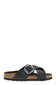 商品Birkenstock | BIRKENSTOCK SIENA slipper with large buckle,商家Baltini,价格¥1117图片